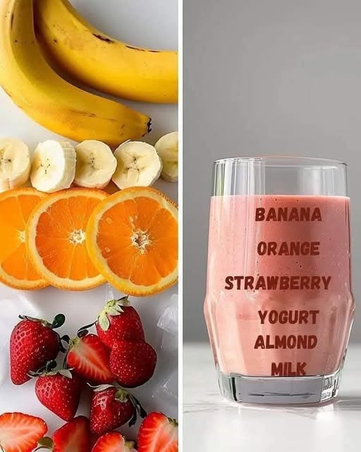 Strawberry Orange Smoothie 1