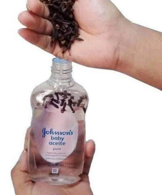 Natural Clove and Baby Oil Repellent Made at Home 1