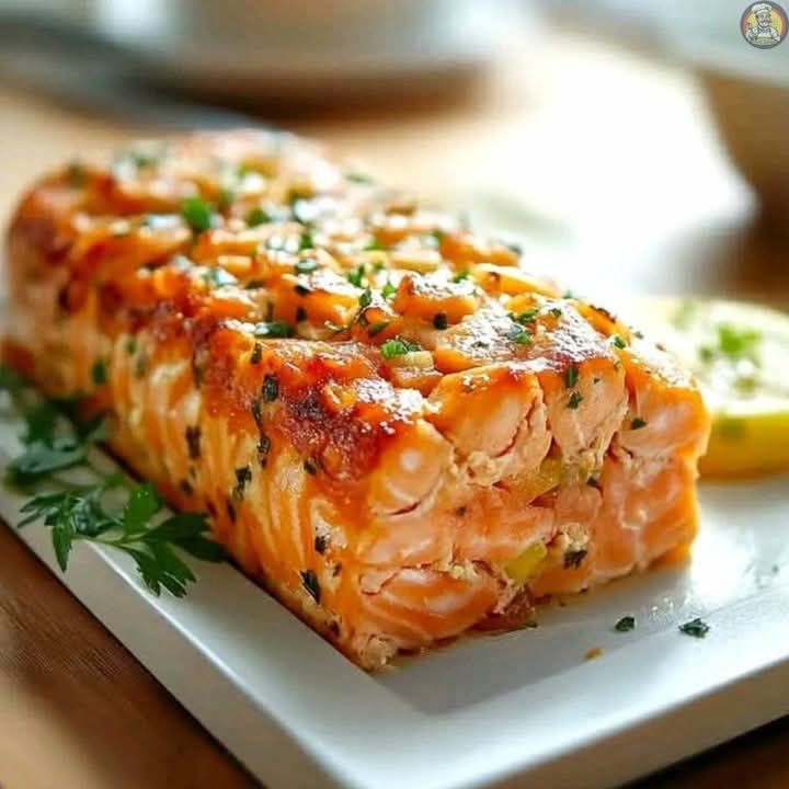 Mediterranean-Style Salmon Loaf 1