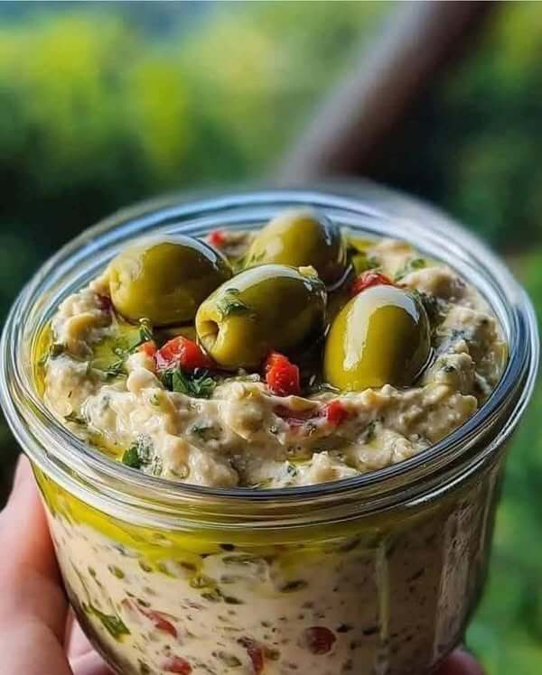 Green Olive Dip Recipe 1