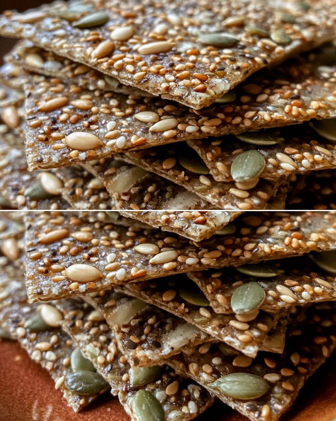 Homemade Multi-Seed Crackers Recipe 1