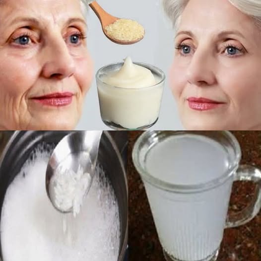 Rice Water Facelift with Natural Collagen: Wrinkles Disappear in 3 Minutes! 1
