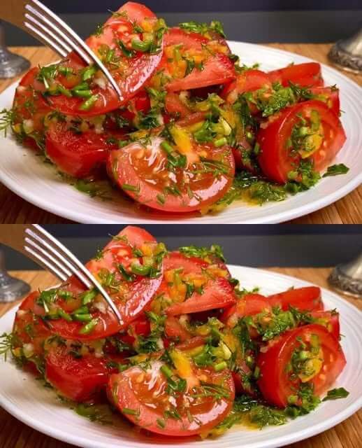 Magic Tomato Salad – The Most Delicious Appetizer! 1