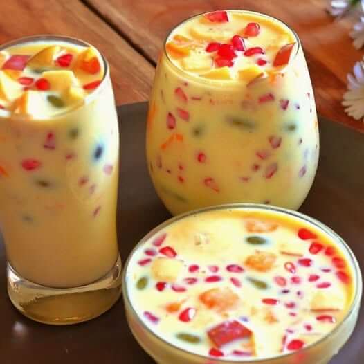 Fruit Custard Recipe 1