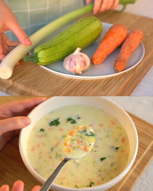 Velvety Slimming Veggie Soup 1