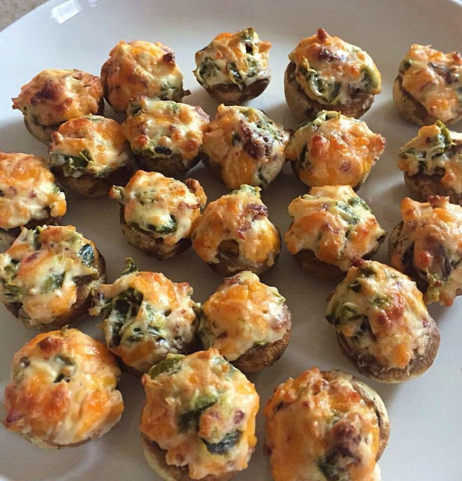 Savory Crab Stuffed Mushrooms 1