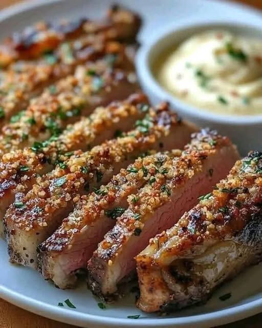 Air Fryer Rack of Lamb with Roasted Garlic Aioli 1