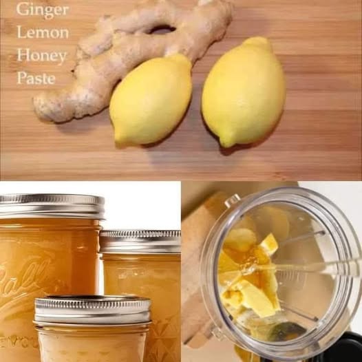 Ginger, Lemon, and Honey Paste 1