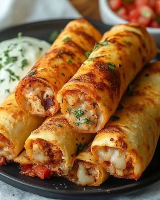 Homemade Chicken Taquitos Recipe 1