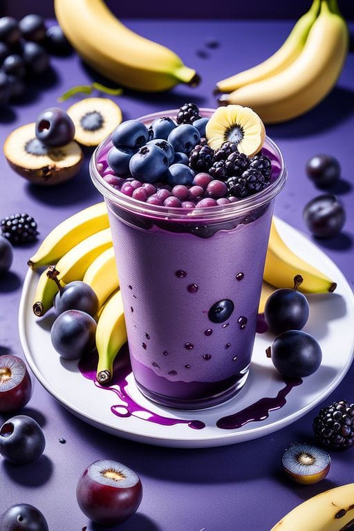 Berry Banana Bliss Smoothie 1