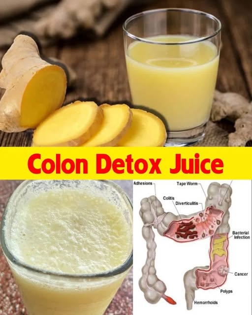 Colon Detox Juice Recipe: Apples, Ginger, and Lemon to Flush Out Toxins 1