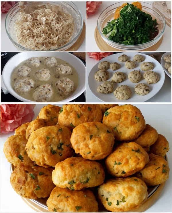 Cheesy Sausage Stuffed Muffins 1