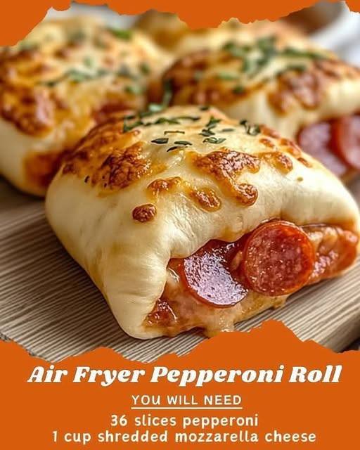 Air Fryer Pepperoni Rolls 1