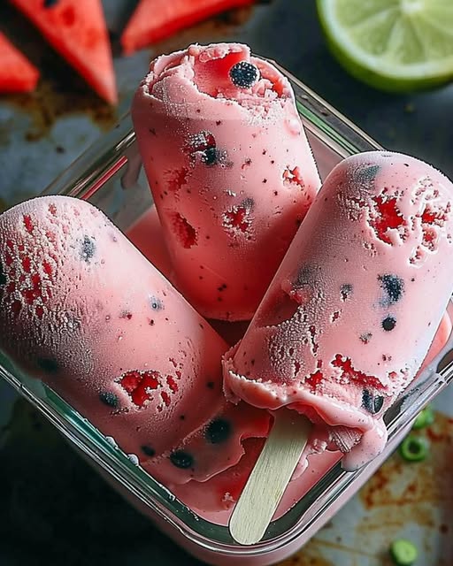 Watermelon Ice Cream Recipe 1