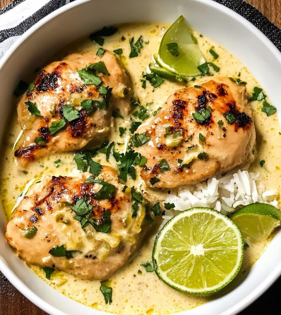 Coconut Lime Chicken Recipe 1