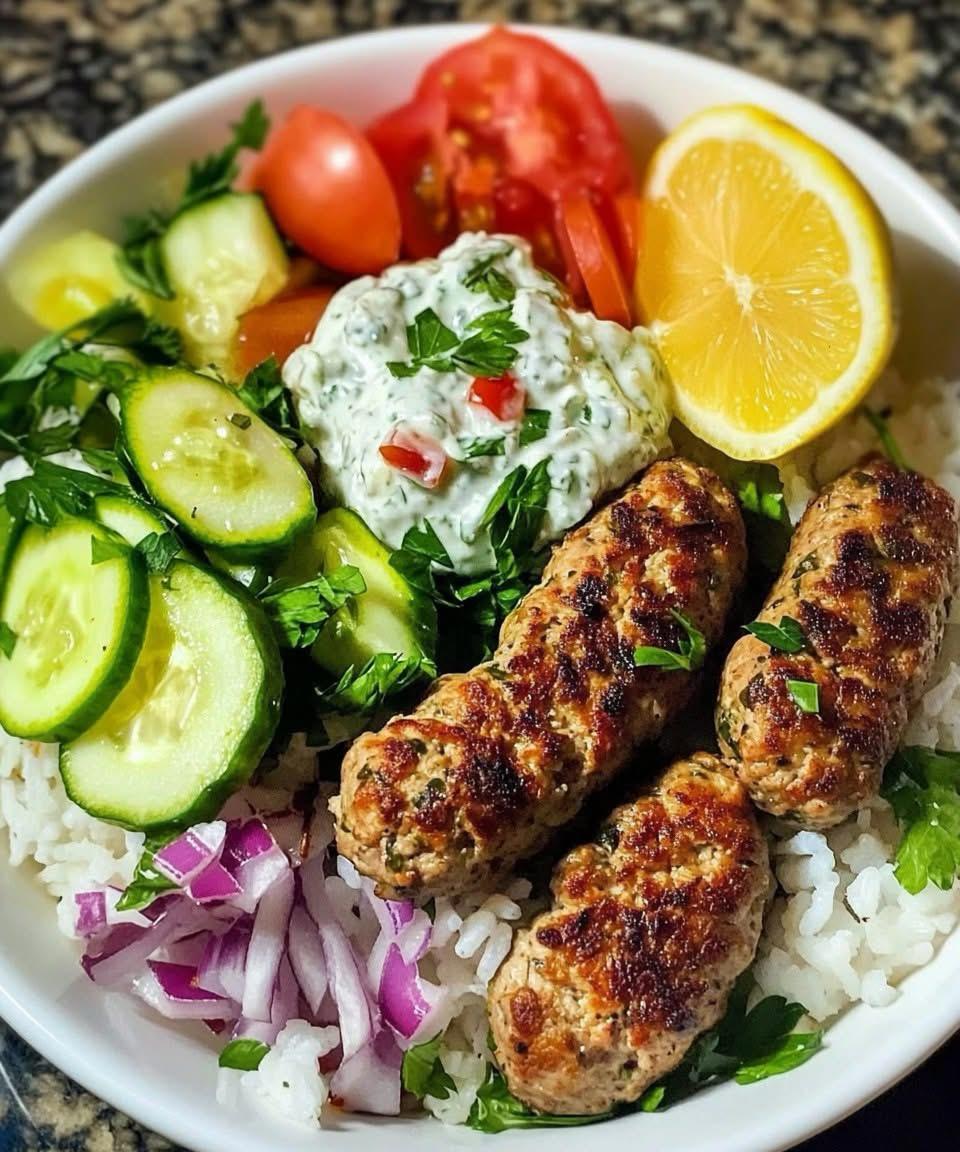 Mediterranean Kofta Bowl Recipe 1