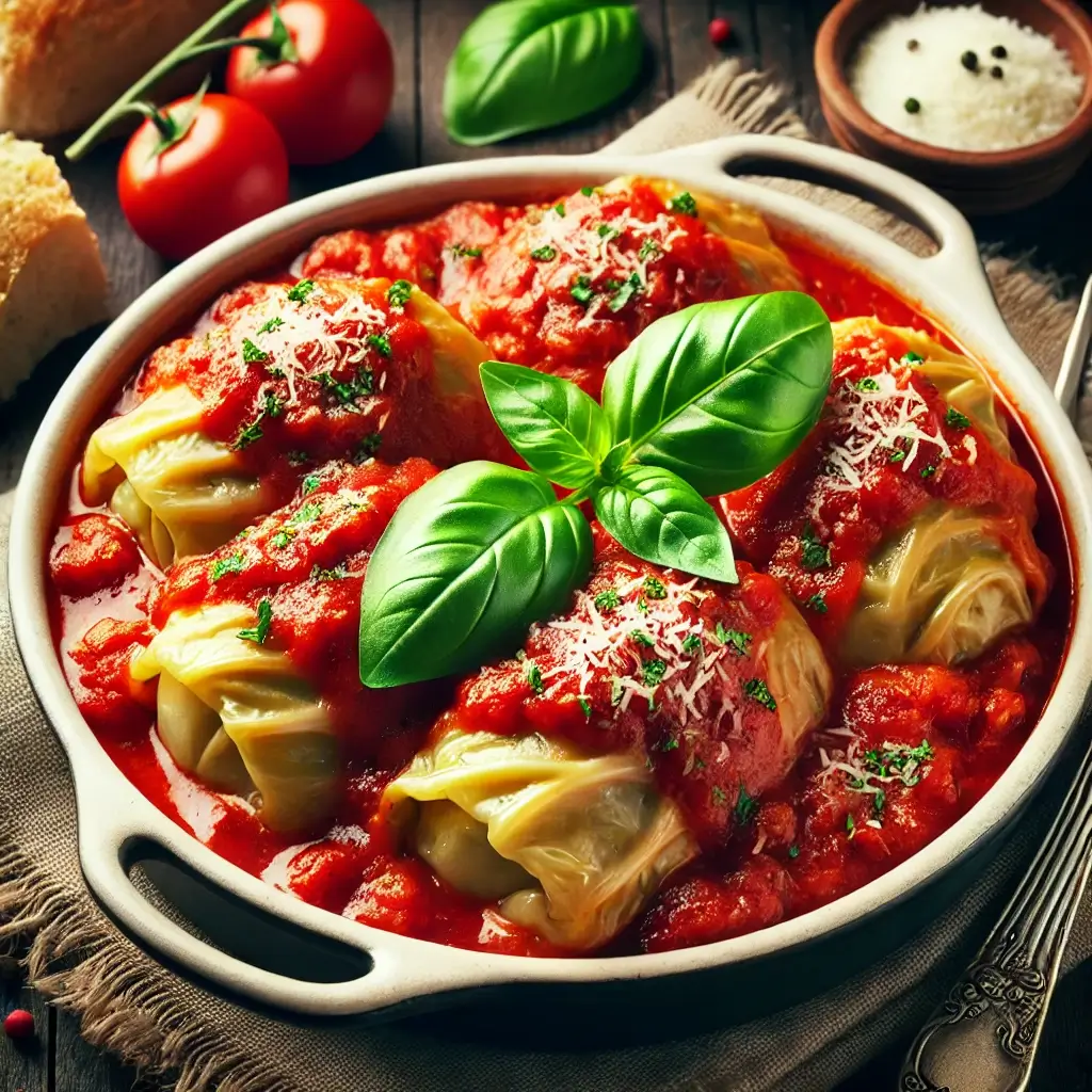 Italian Stuffed Cabbage Rolls (Mediterranean Style) 1