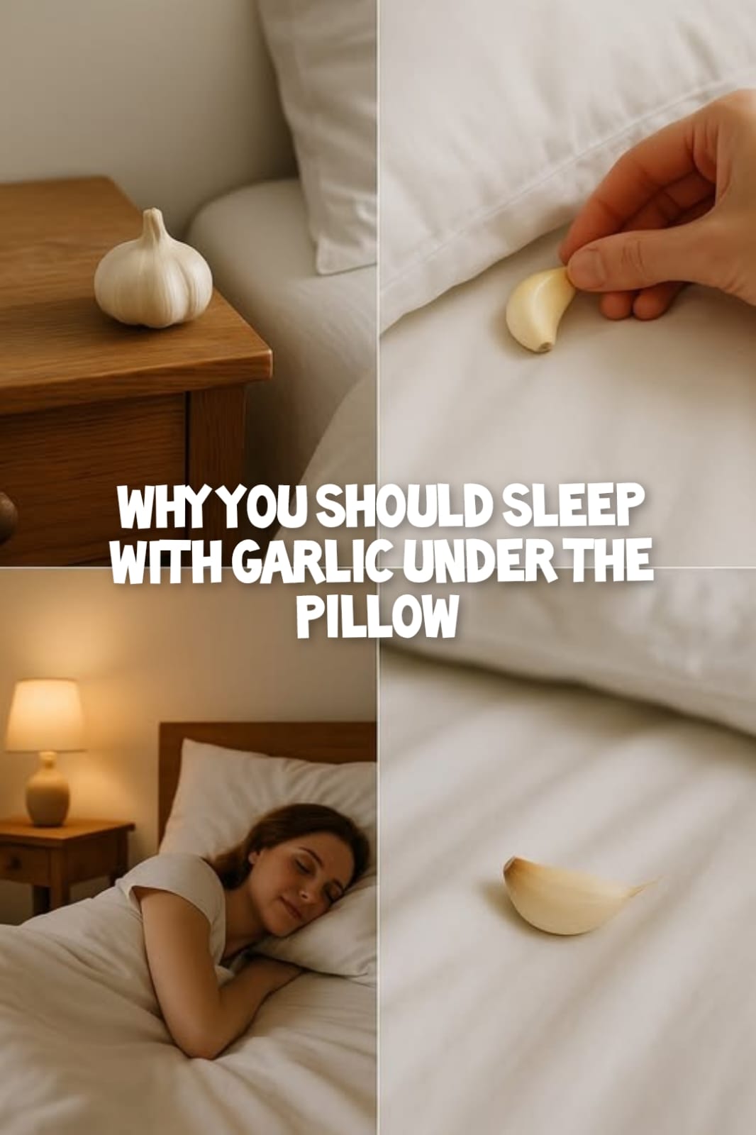 Why You Should Sleep With Garlic Under Your Pillow 1