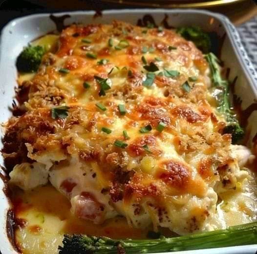 Baked Chicken Cordon Bleu 1