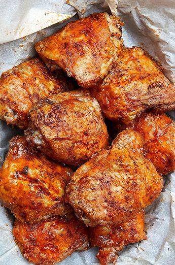 Crispy Oven-Fried Chicken Thighs 1