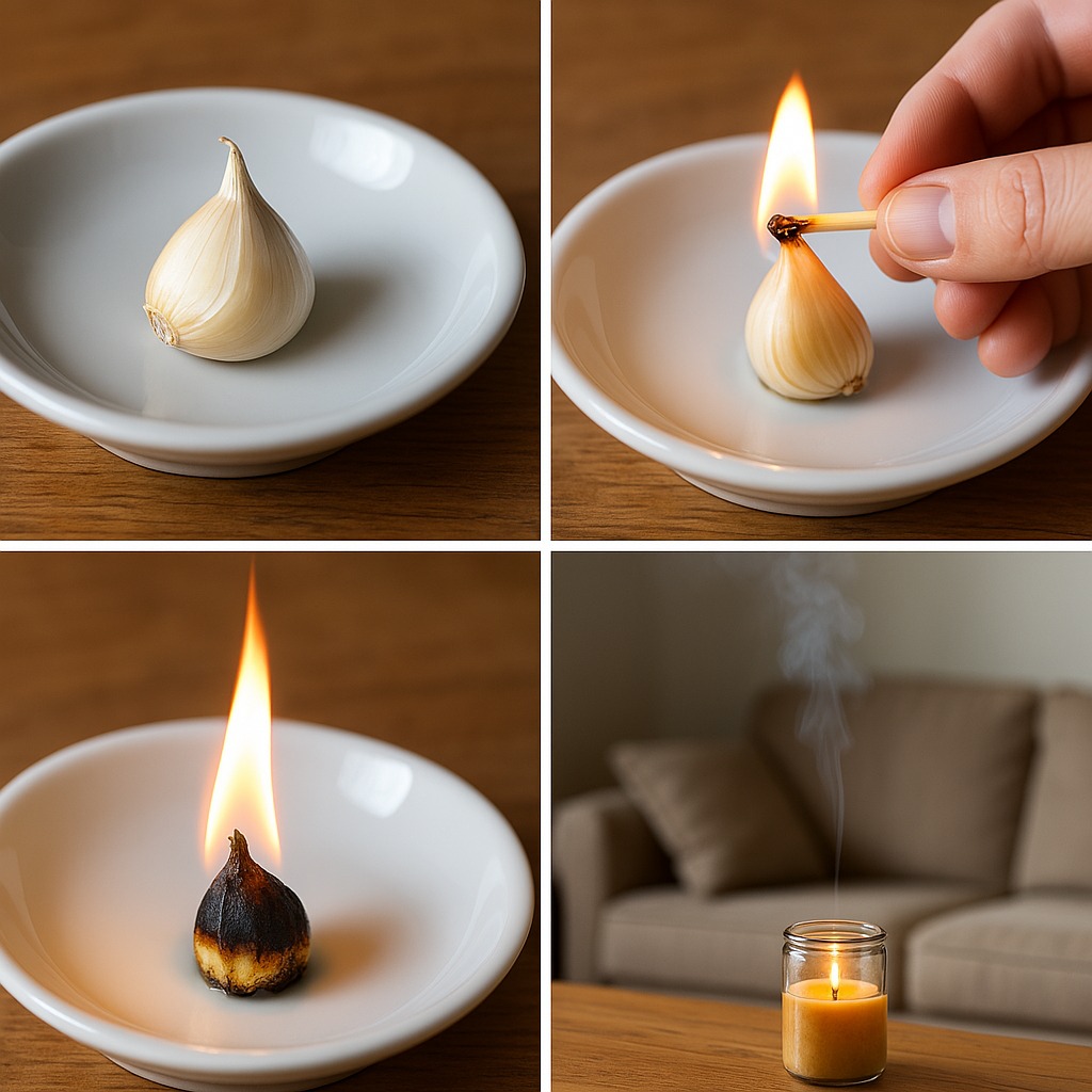 The Effects of Burning Garlic 1