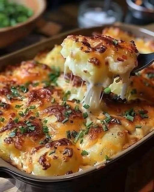 Mississippi Mud Potatoes (Cheesy Bacon Baked Potatoes) 1