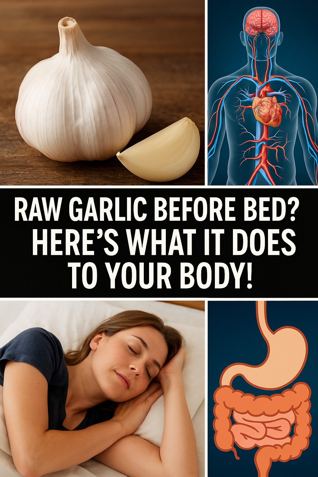 The Nightly Benefits of Eating Raw Garlic Before Bed 1