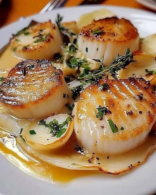 Garlic Butter Seared Scallops Recipe 1