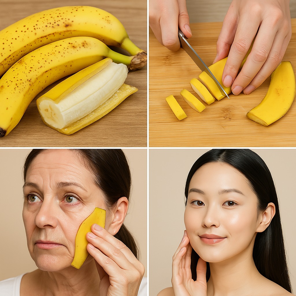 Banana Peel Magic: A Natural Recipe for Radiant, Wrinkle-Free Skin 1