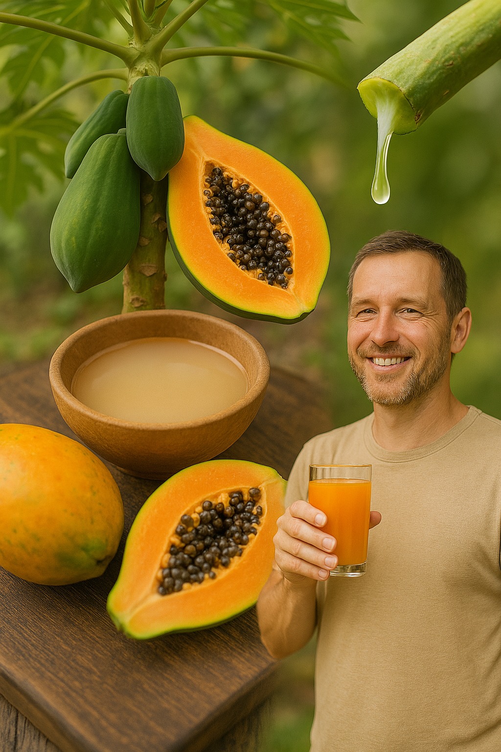 Incredible Benefits of Papaya Sap 1