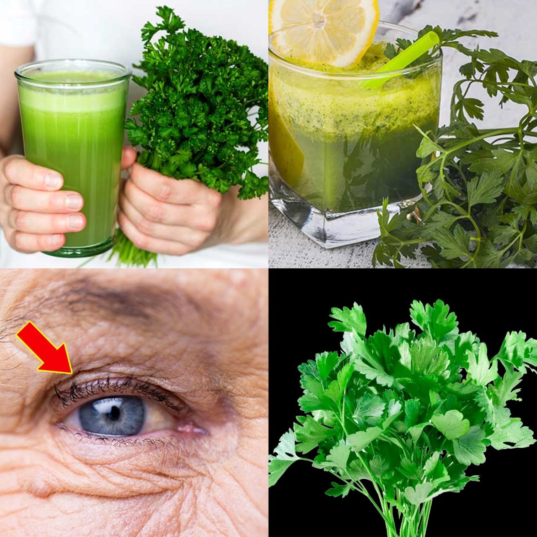 Unbelievable But True: A Natural Drink with Parsley That Supports Your Vision 1