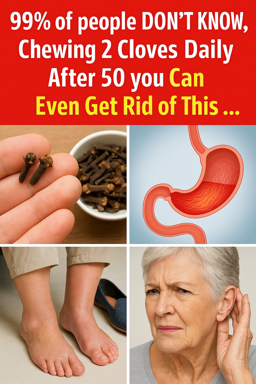 Chewing 2 Cloves Daily After 50: A Simple Habit with Powerful Health Benefits! 1