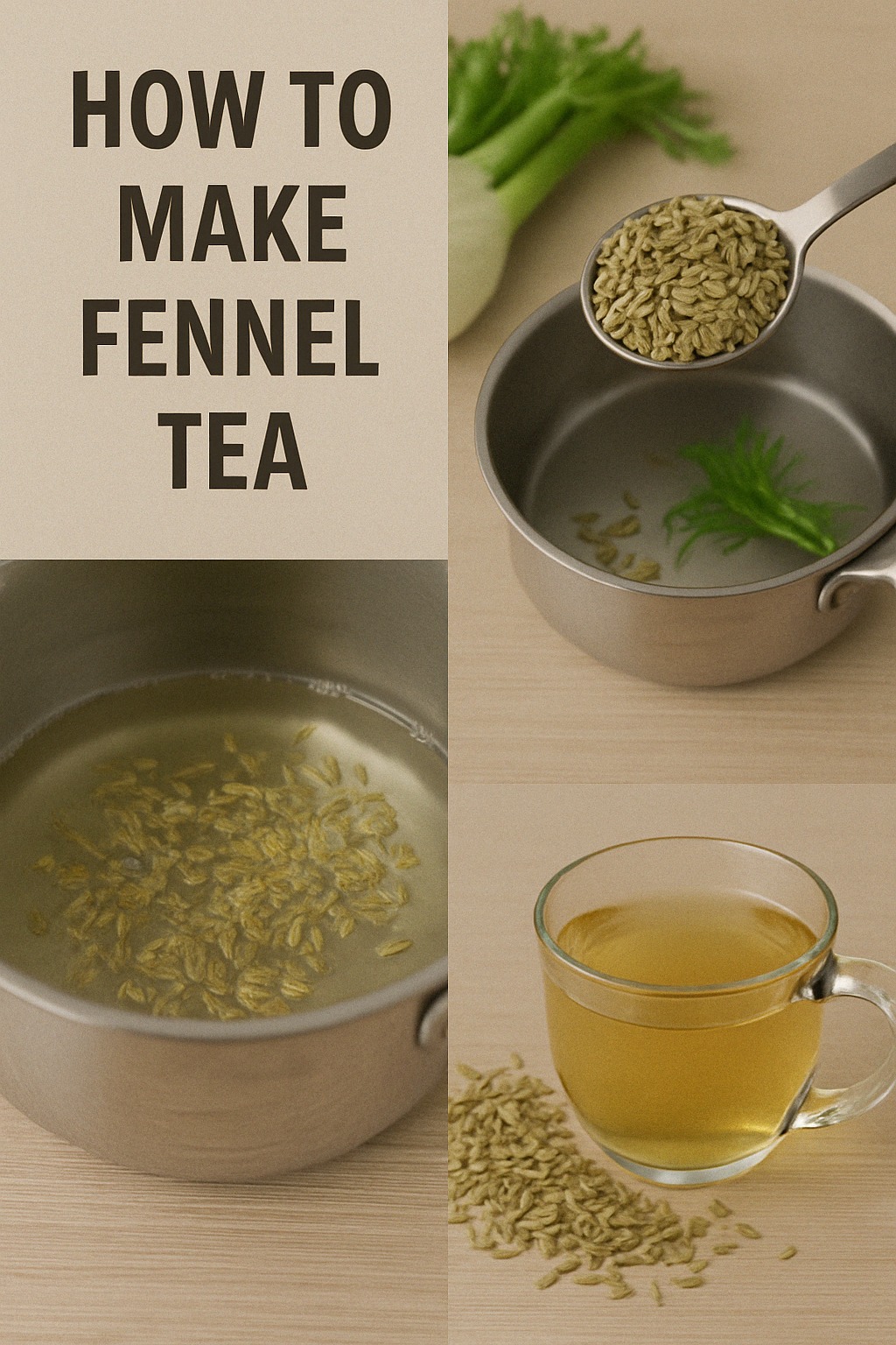 How to Make Delicious Fennel Tea 1