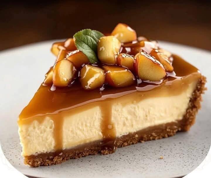 Caramel Apple Cheesecake 1