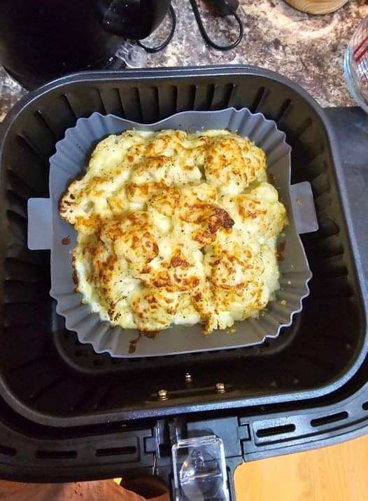 Air Fryer Cauliflower Cheese 1