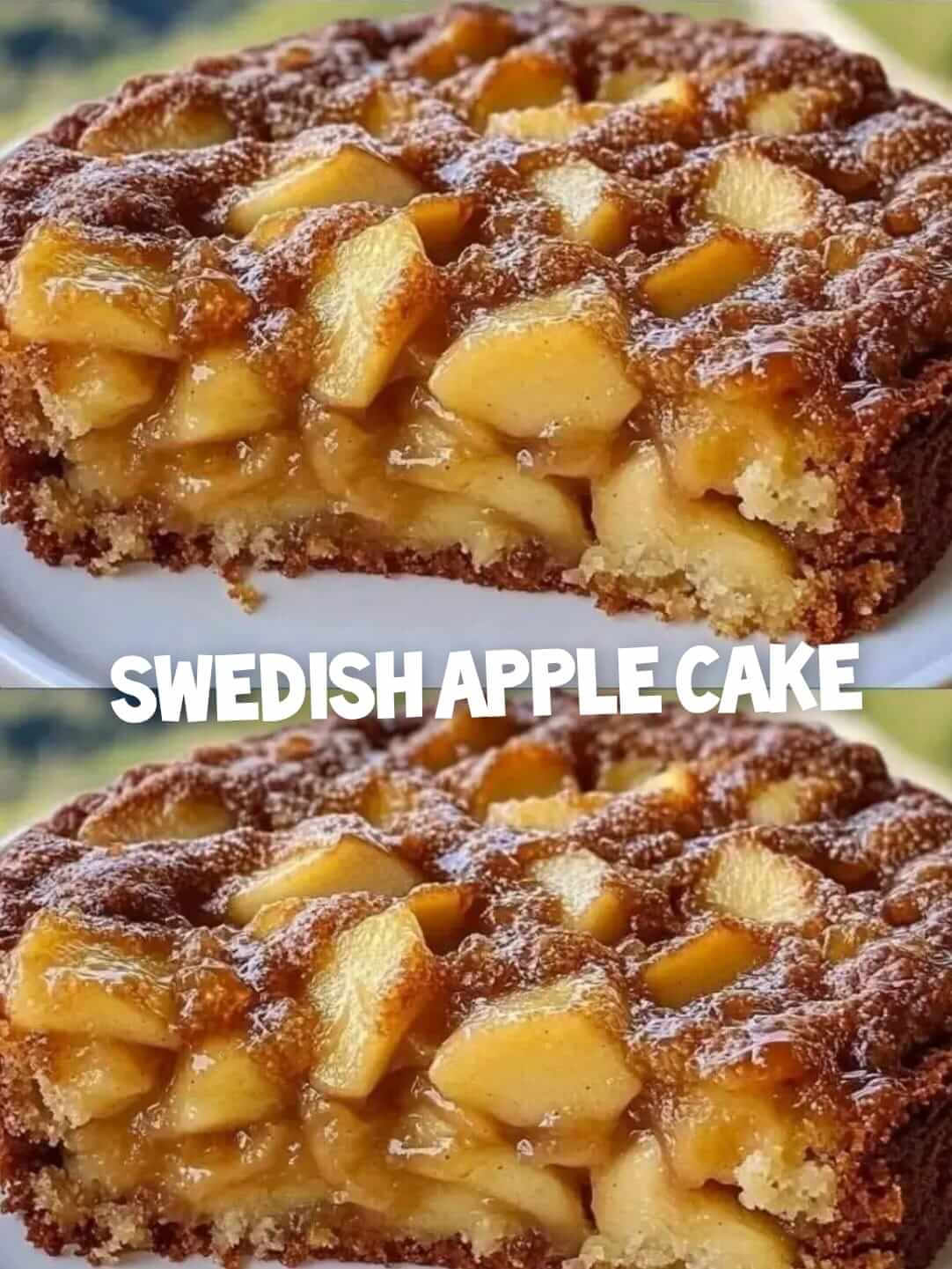 Swedish Apple Cake 1