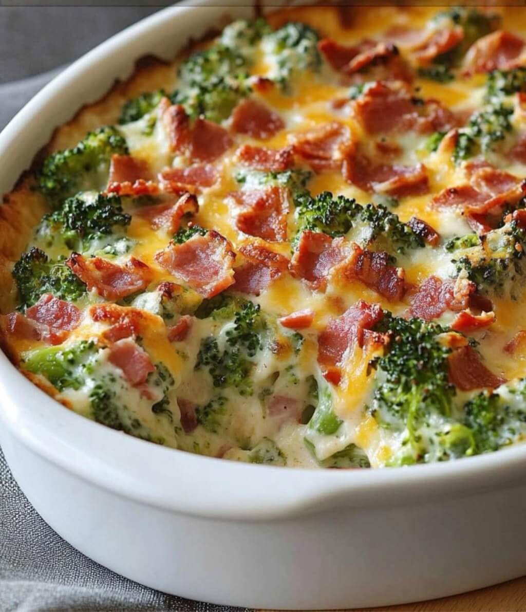 Beef Cheddar Broccoli Bake 1
