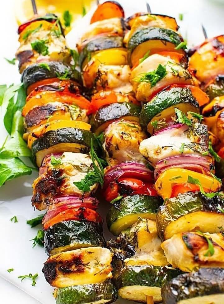 Mediterranean Chicken Kabobs 1