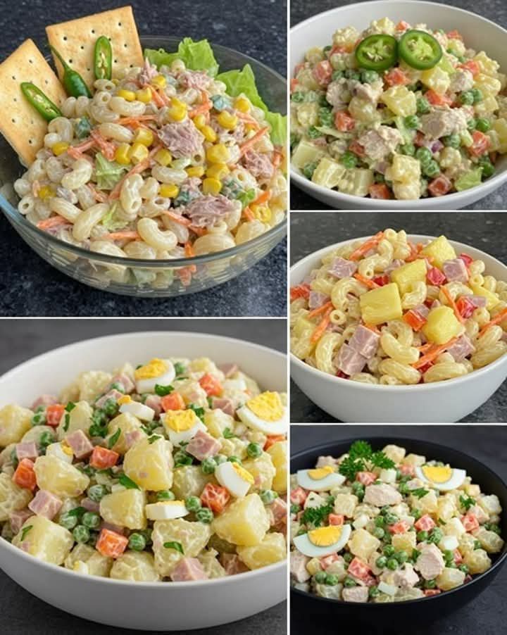 Mediterranean Creamy Tuna Pasta Salad 1
