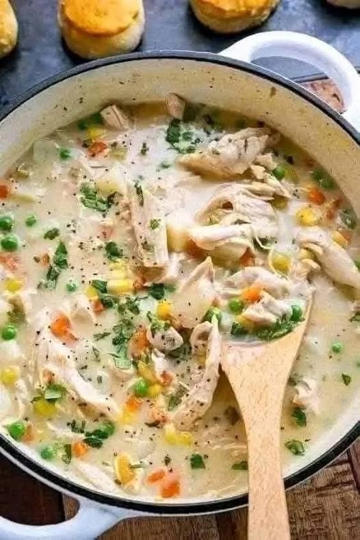 Chicken Pot Pie Soup 1
