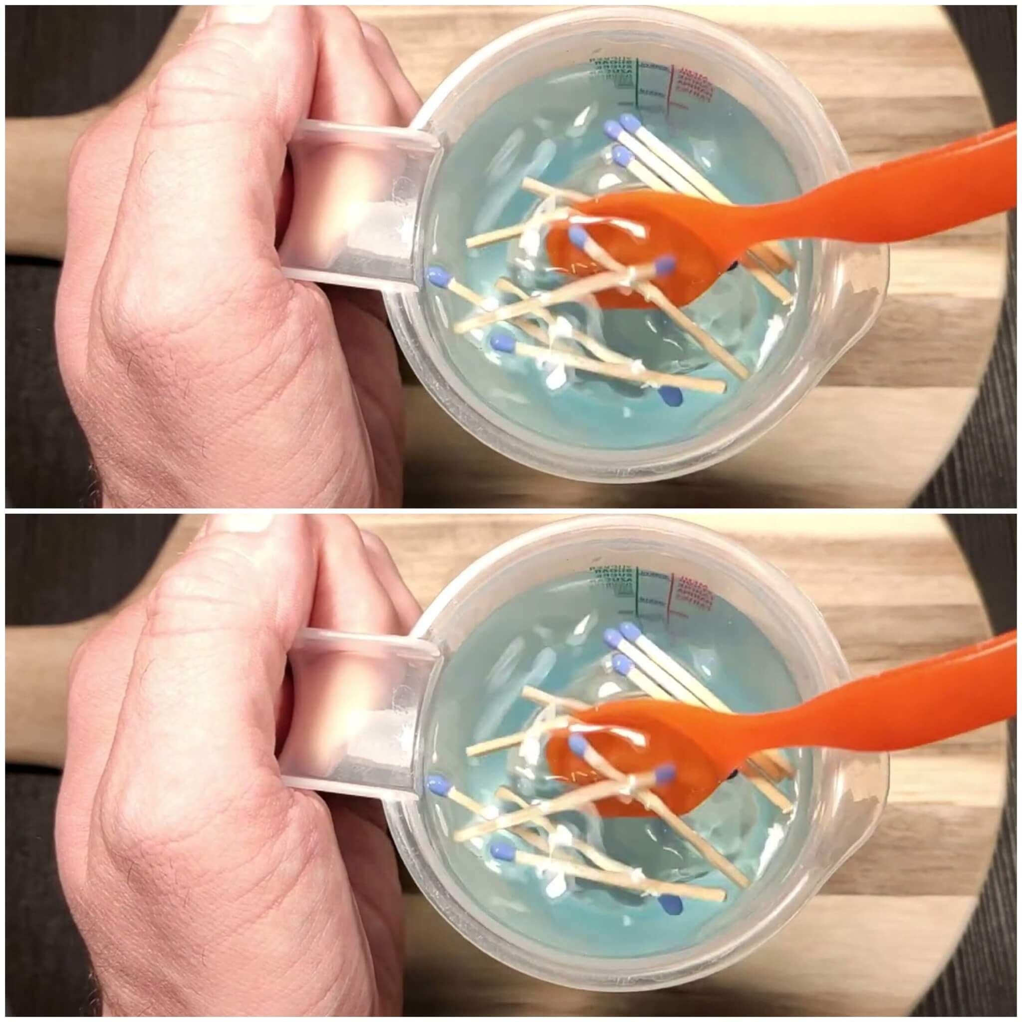 A Startling Garden Secret Submerge Matches in Water 3