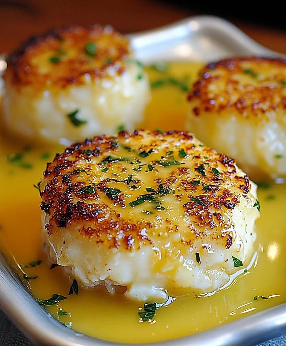 Air Fryer Crispy Scallops with Lemon Butter Sauce 1