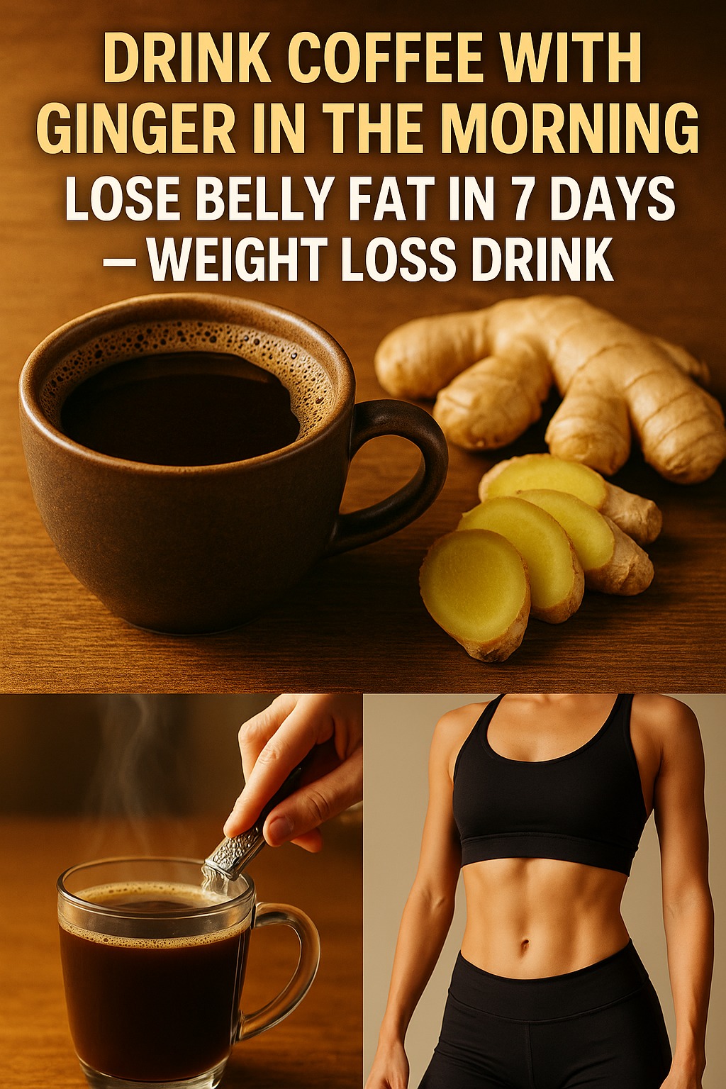 This Coffee and Ginger Morning Ritual Will Help You Lose Weight in Just One Week. 1