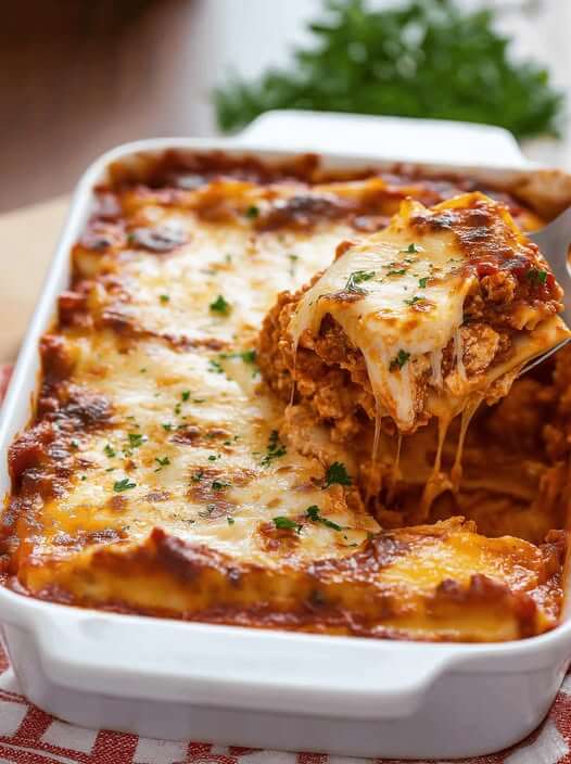 Easy & Cheesy Homemade Lasagna 1