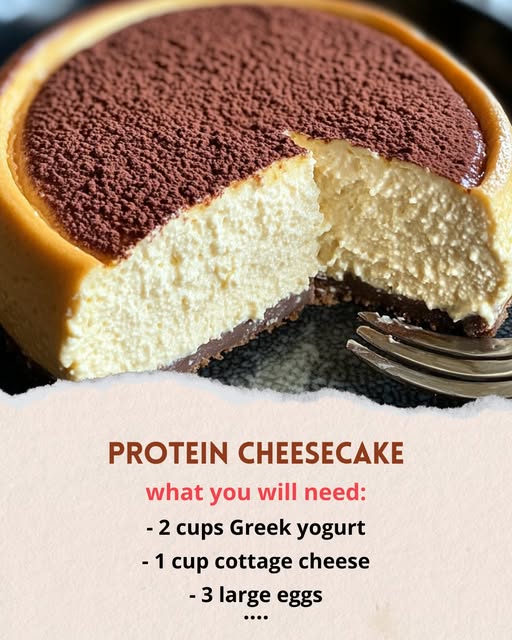 Mediterranean Protein Cheesecake 1
