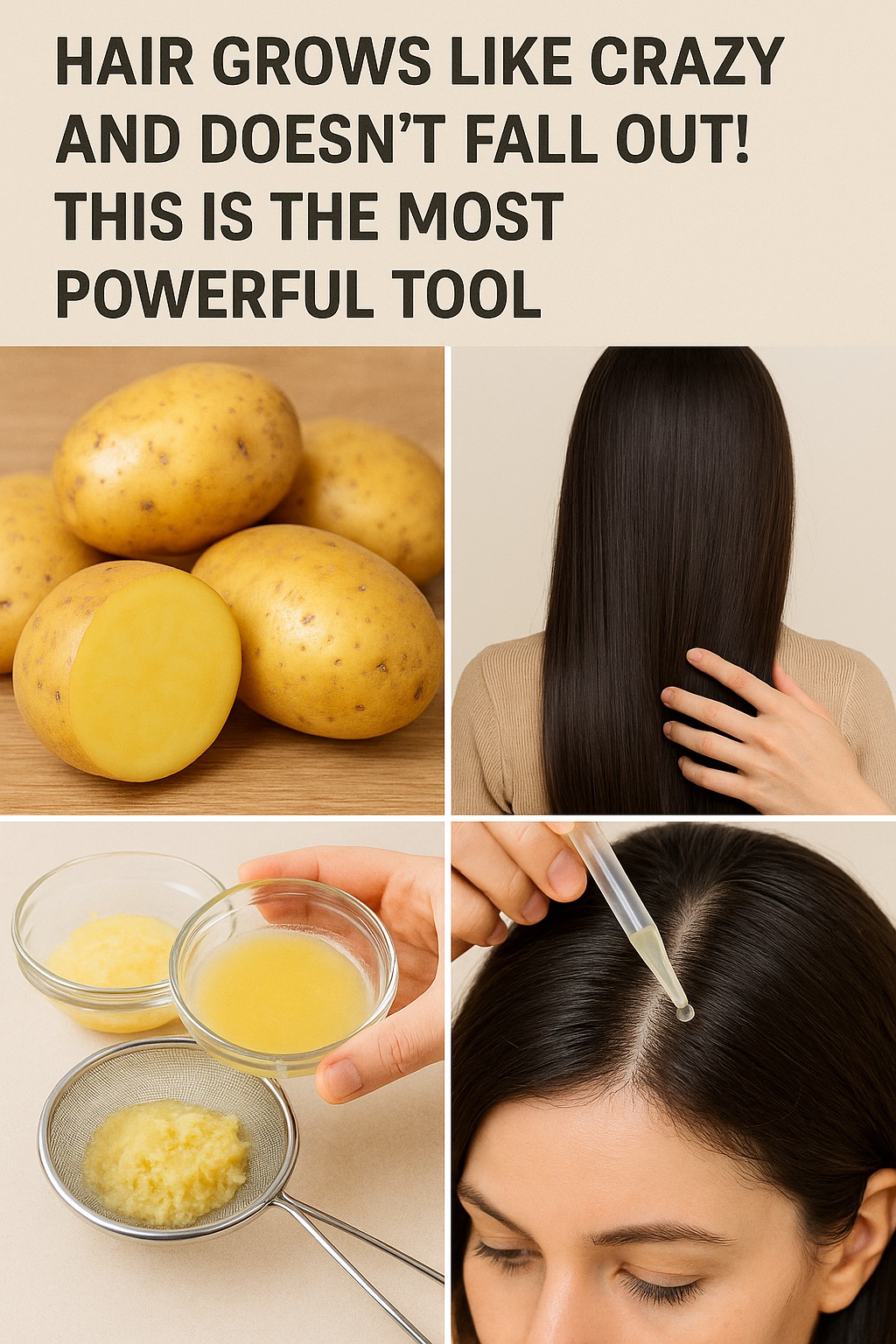 The Magic of Potatoes for Hair Care 1