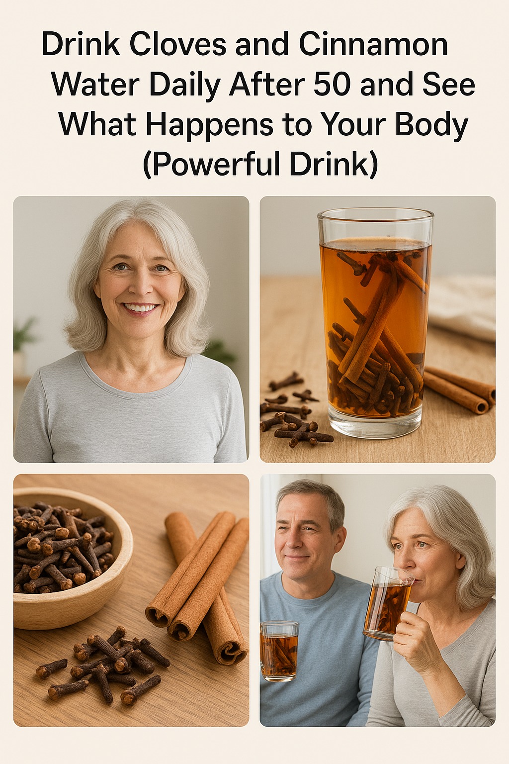 Cloves with Cinnamon Water's Power 1