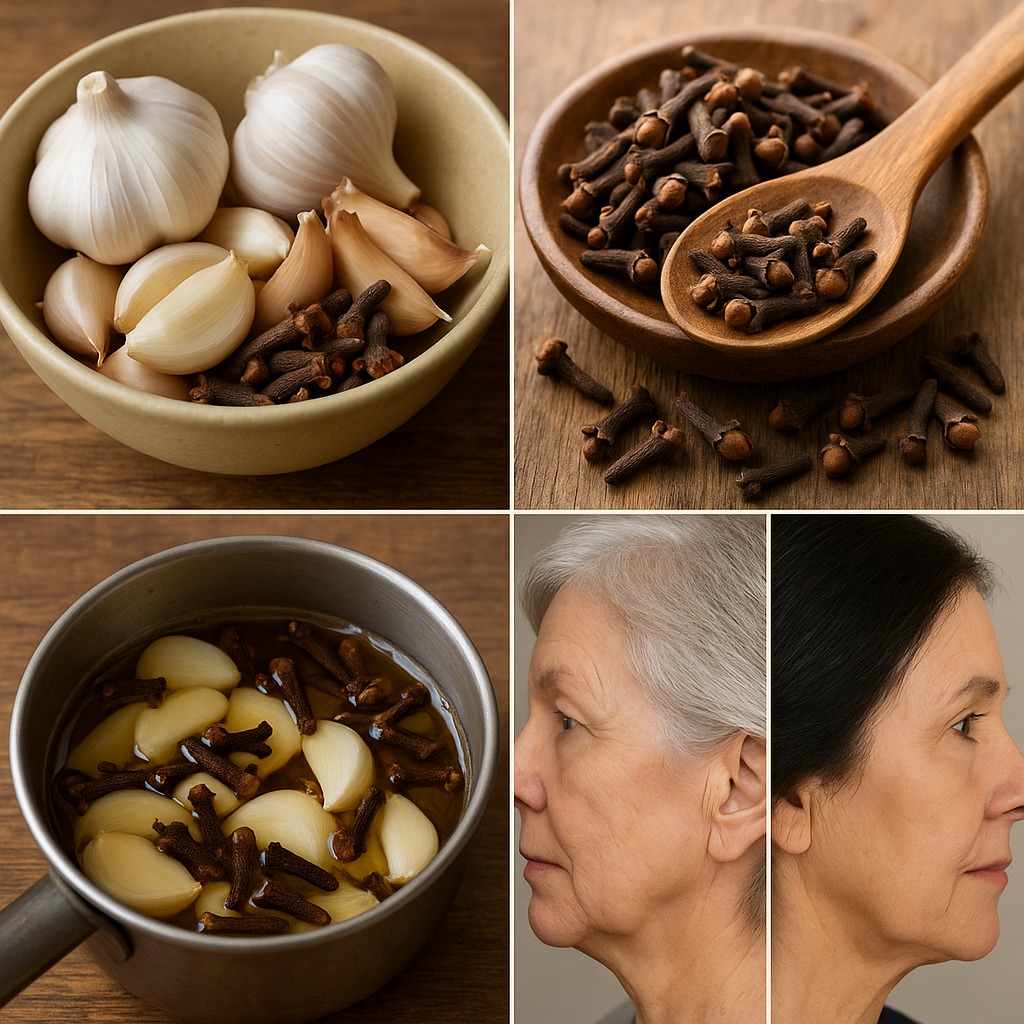 How to Darken Natural Hair with Garlic and Cloves 1