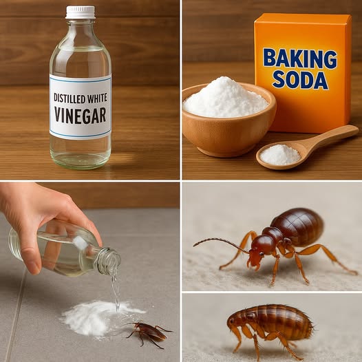 Natural Pest Control with Baking Soda & Vinegar 1