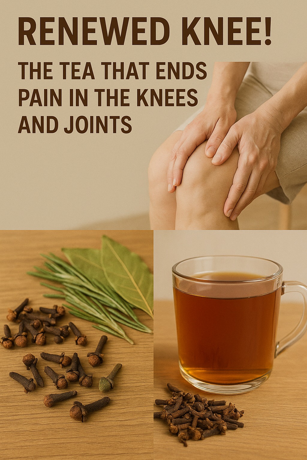 Knee Renewal The Tea That Reduces Joint and Knee Pain 1